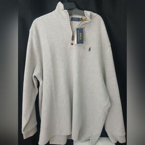 Polo Ralph Lauren Gray Quarter-Zip Pullover